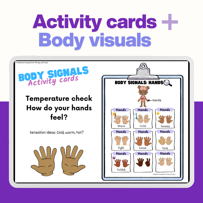 Bonus Whiteboard PowerPoint interoception resource preview
