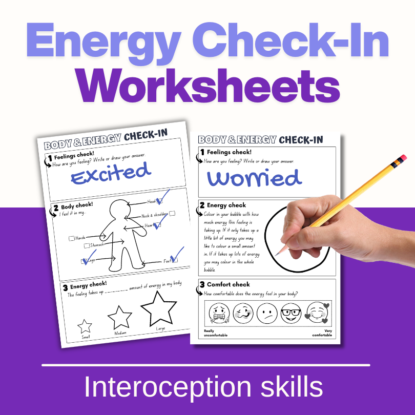 Daily Energy Check-Ins interoception resource preview